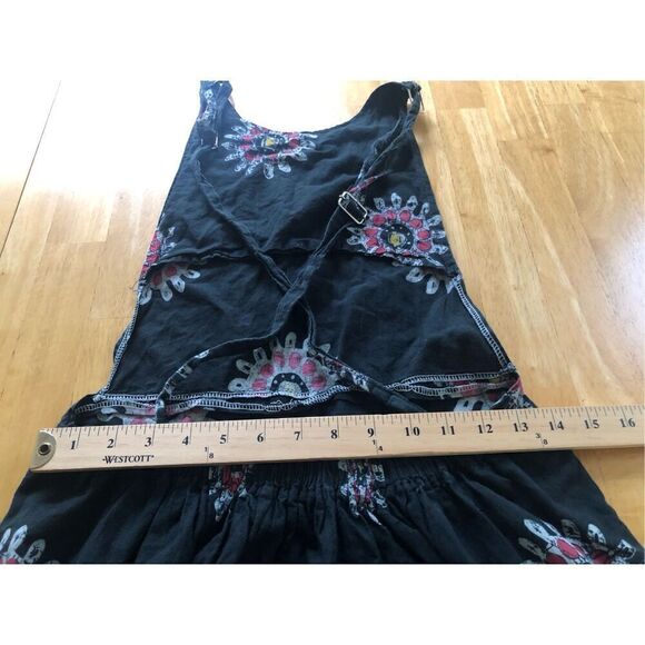 Unbranded Elephant Floral Print Low Back Dress Size S - Picture 8 of 9